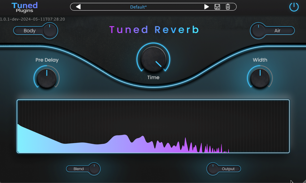 Tuned Reverb – Tuned Plugins